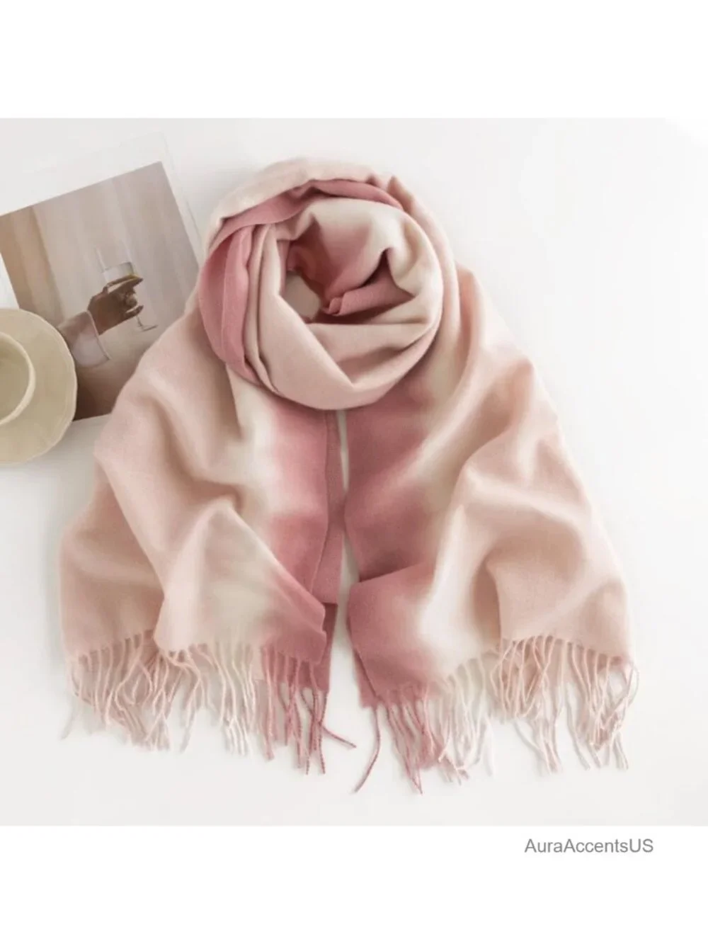 Winter Leopard Fringe Blanket Scarf Soft Warm Wrap Shawl